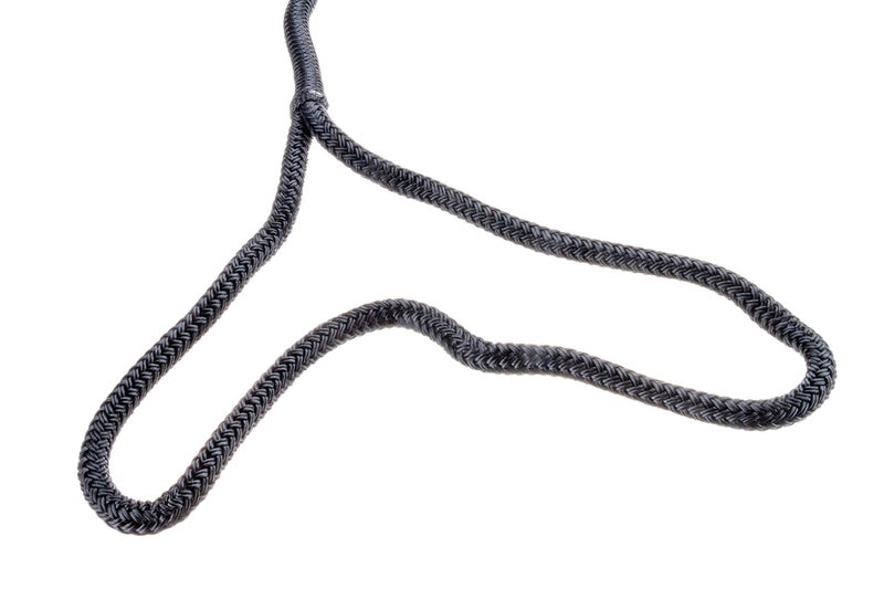 SEACHOICE خط رصيف نايلون مزدوج الضفيرة SEACHOICE 3/8" x 15' 40291 أسود - Image 3